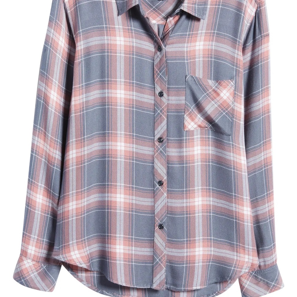 Rails Nwot Hunter Plaid Button-Up Shirt Rails - image 3